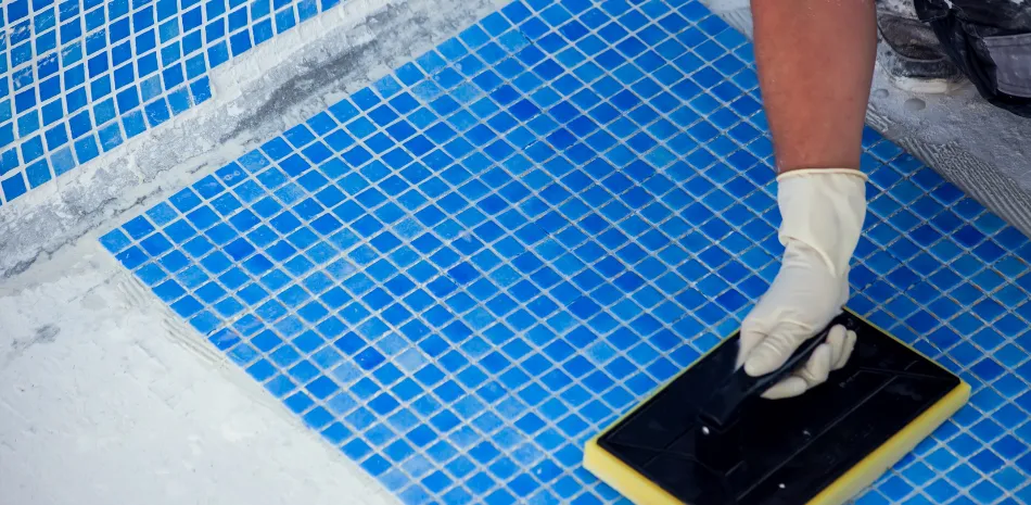 Pool Coping And Tile Repair